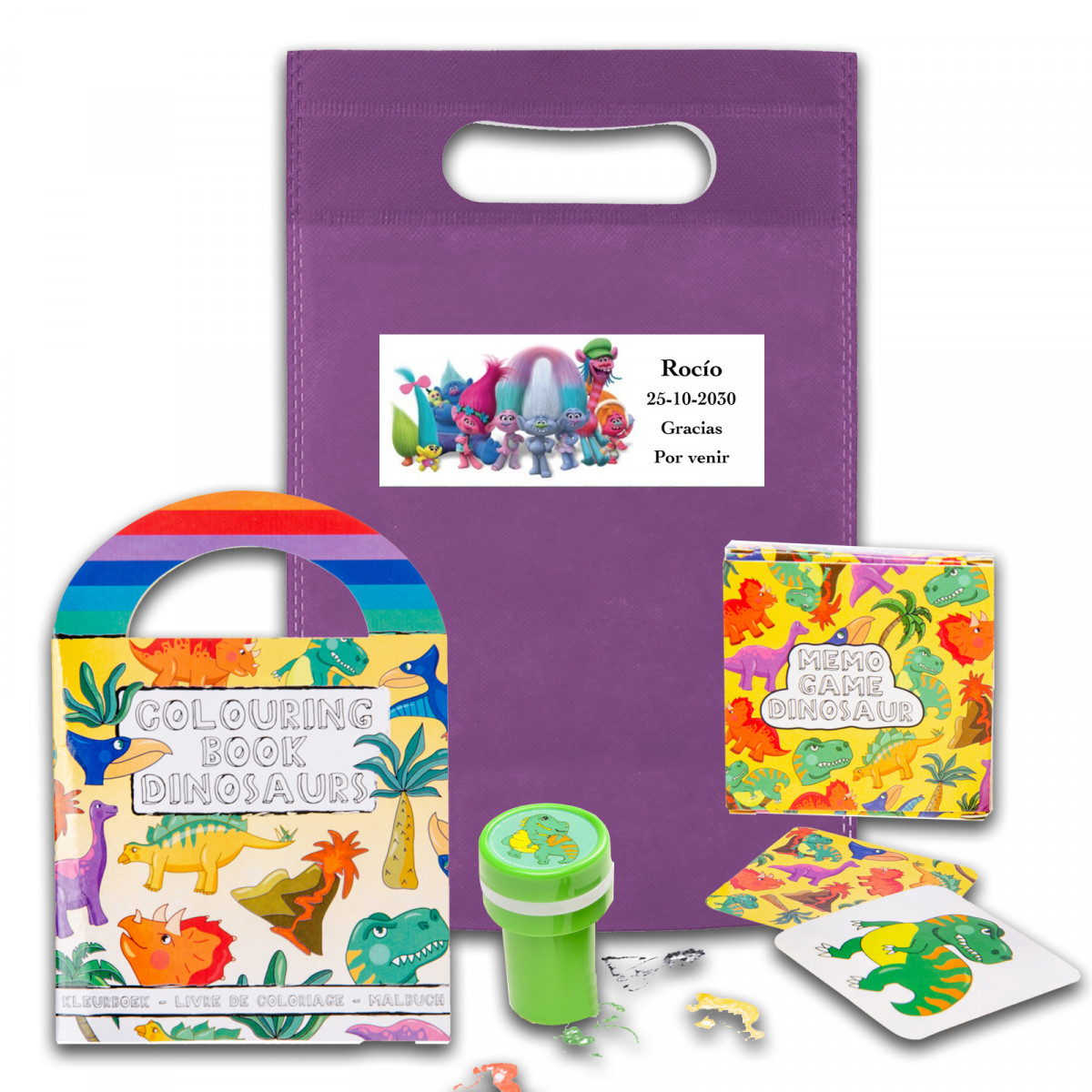 Trolls, pack de artículos de entretenimiento infantil para fiestas