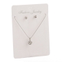 Conjunto Gargantilla Pendientes