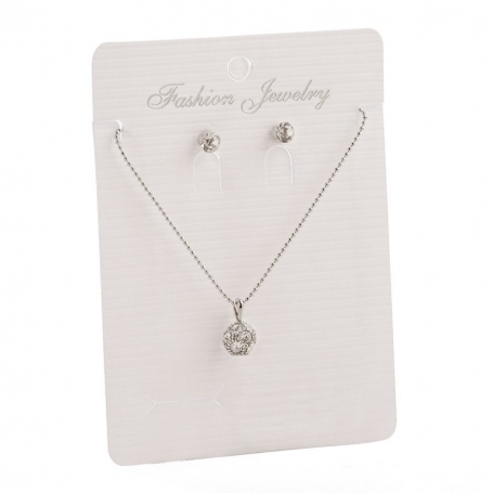Conjunto gargantilla pendientes