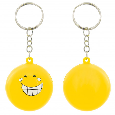 Emojis pack temático con libro para colorear llavero y chuche