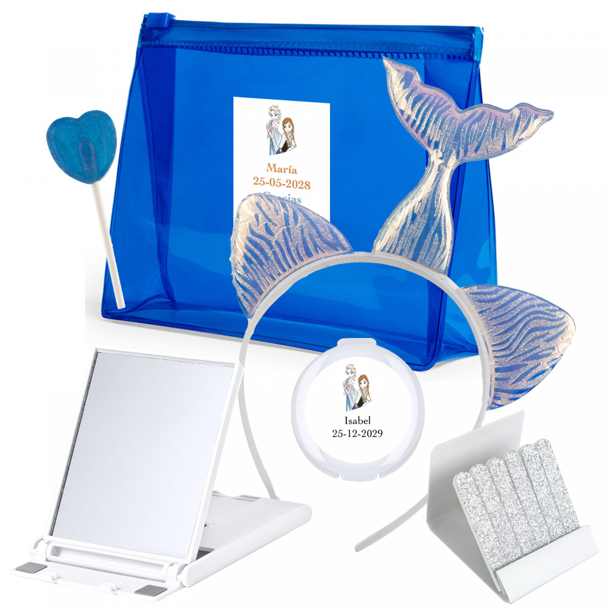 Frozen detalle spa infantil personalizado