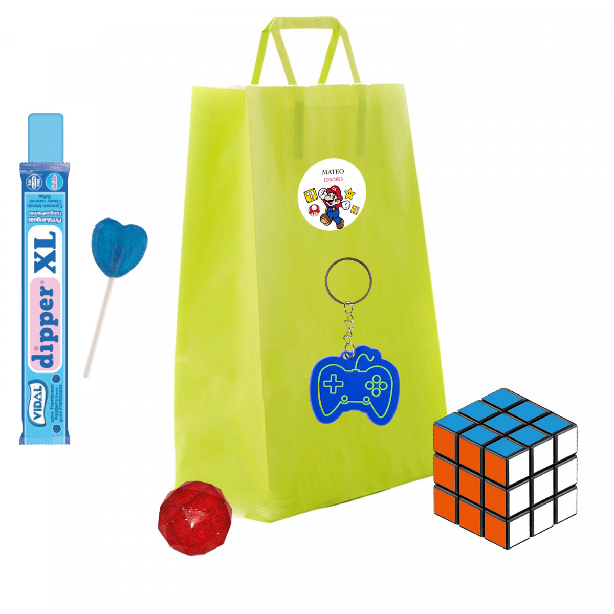 Super Mario Bros detalles para fiestas infantiles