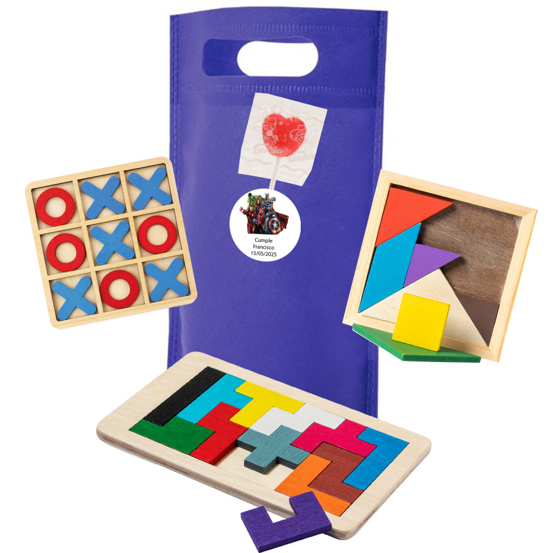 Avengers juegos educativos de madera