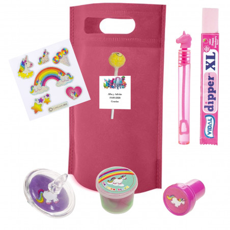 Trolls pack para piñata con juguetes y chuches