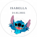 Stitch detalles divertidos para piñatas con piruleta