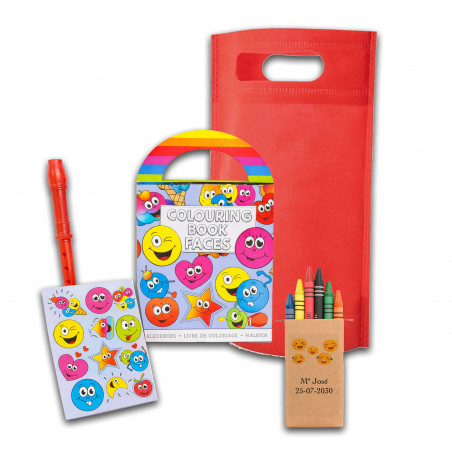 Emoji, pack de regalo infantil para eventos