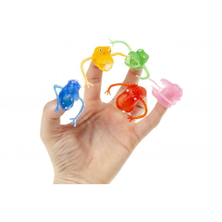 Títeres de dedo para juegos divertidos