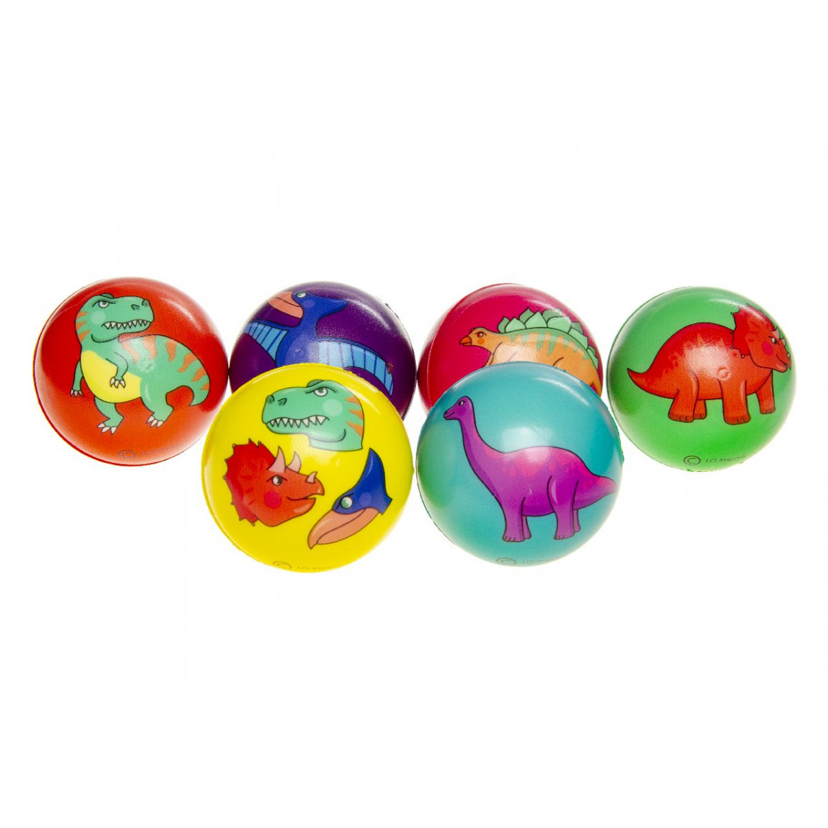Pelotas antiestrés dinosaurio