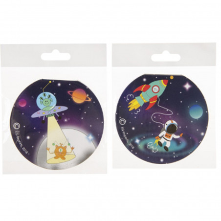 Stitch bolsa con regalos para niños espacial