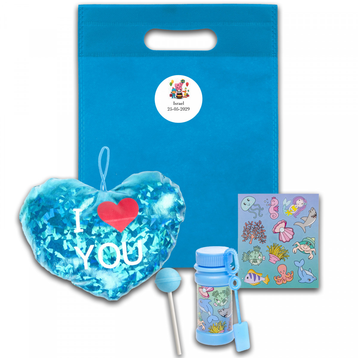 Pocoyó pack regalo con peluche corazón