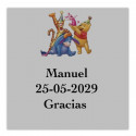 Winnie the pooh pack de regalo infantil personalizado para eventos y fiestas