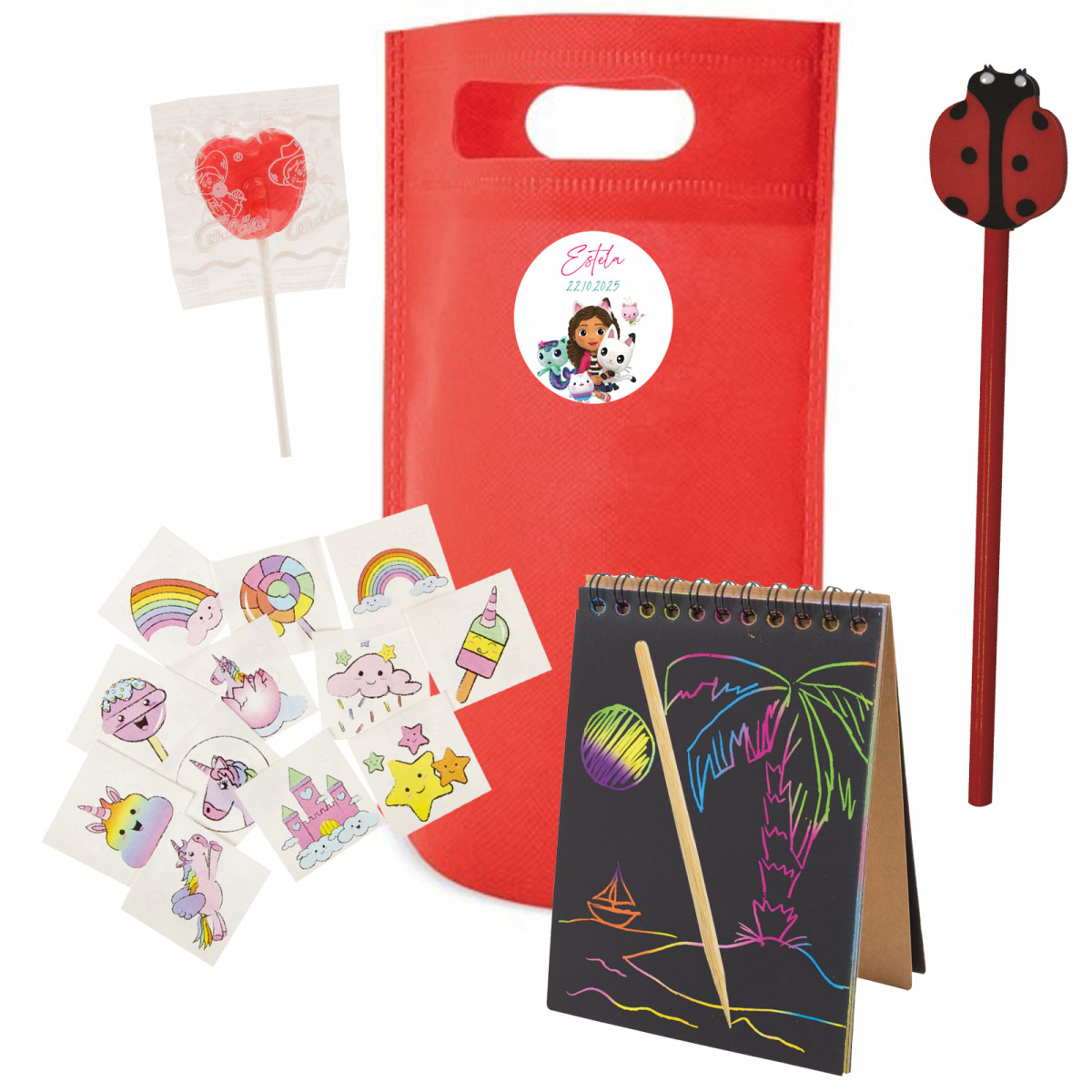 Gabby gato detalle para regalar en fiestas infantiles