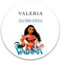 Vaiana moana bolsa regalo con regalos para niños