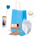 Frozen bolsa azul con regalos temáticos infantiles