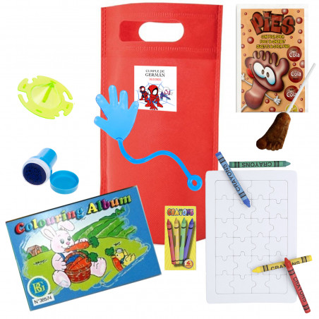 Spidey y su Super equipo bolsa con juegos y chuche para regalar