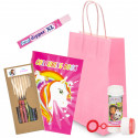 Gabby Gato pack infantil con libro para colorear pompero lápices y ceras