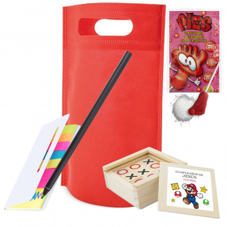 Super Mario Bros bolsa con regalos para niños