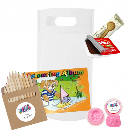 Trolls libro lapices y masilla para regalar