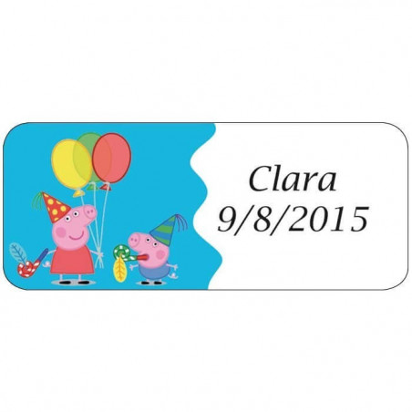 Peppa Pig, pack de regalo infantil personalizado educativo