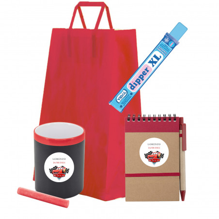 Cars pack de lapicero y libreta para detalle