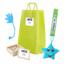 Trolls juego de tres en raya personalizado y peluche en bolsa personalizable