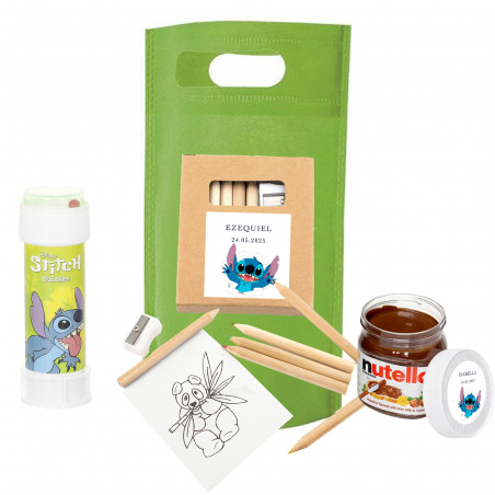Stitch set para pintar pompero y mini Nutella