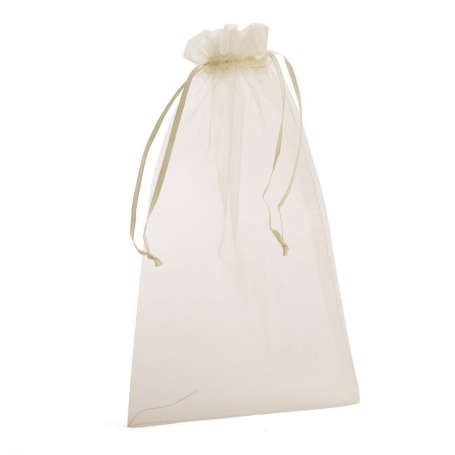 Bolsas organza botellas vino