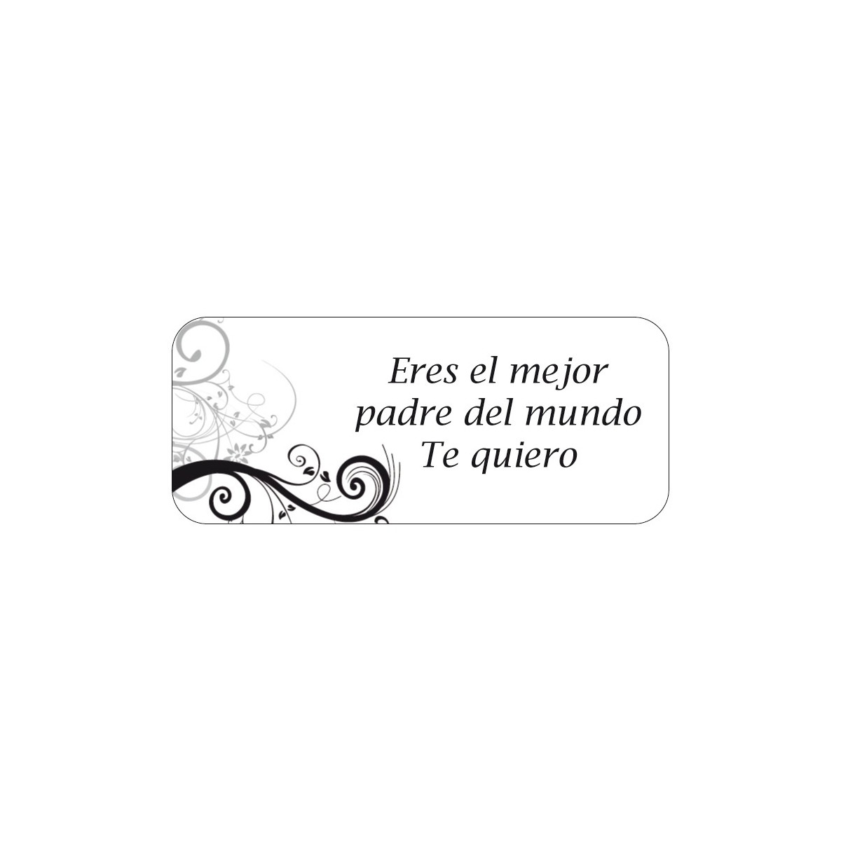 Etiquetas para papá