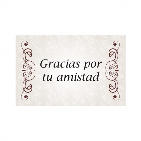 Tarjeta Amistad