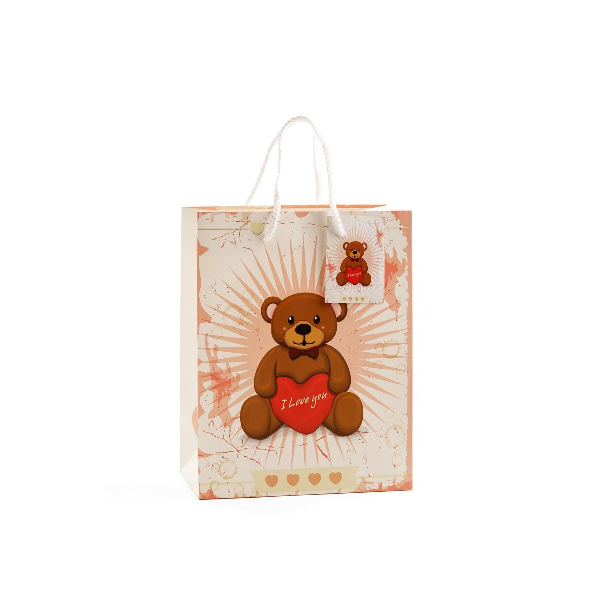 Bolsa con osito mediana