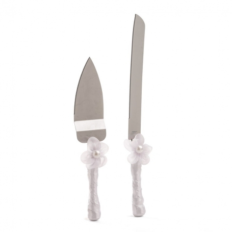 Set De Pala Y Cuchillo Para Pastel