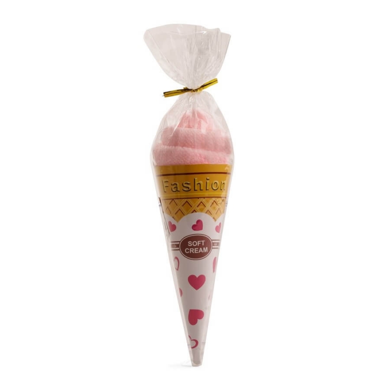 Toallas En Forma De Helado De Fresa Toallas En Forma De Helado De Fresa