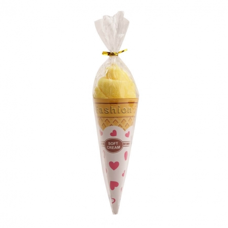 Toallas En Forma De Helado Vainilla