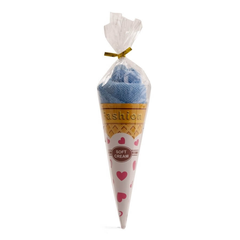 Toallas En Forma De Helado Celeste Toallas En Forma De Helado Celeste