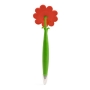 Bolígrafo con forma graciosa para regalar, forma flor con carita sonriente