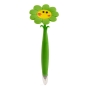 Bolígrafo con forma graciosa para regalar, forma flor con carita sonriente
