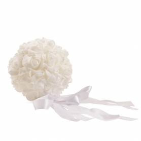 Bouquet Blanco para alfileres de boda