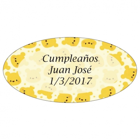 Etiquetas Adhesivas Ovaladas