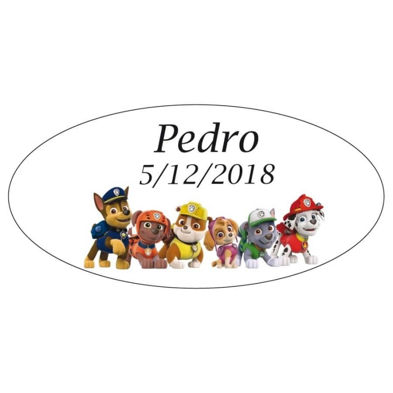 Etiquetas Patrulla Canina Etiquetas Patrulla Canina