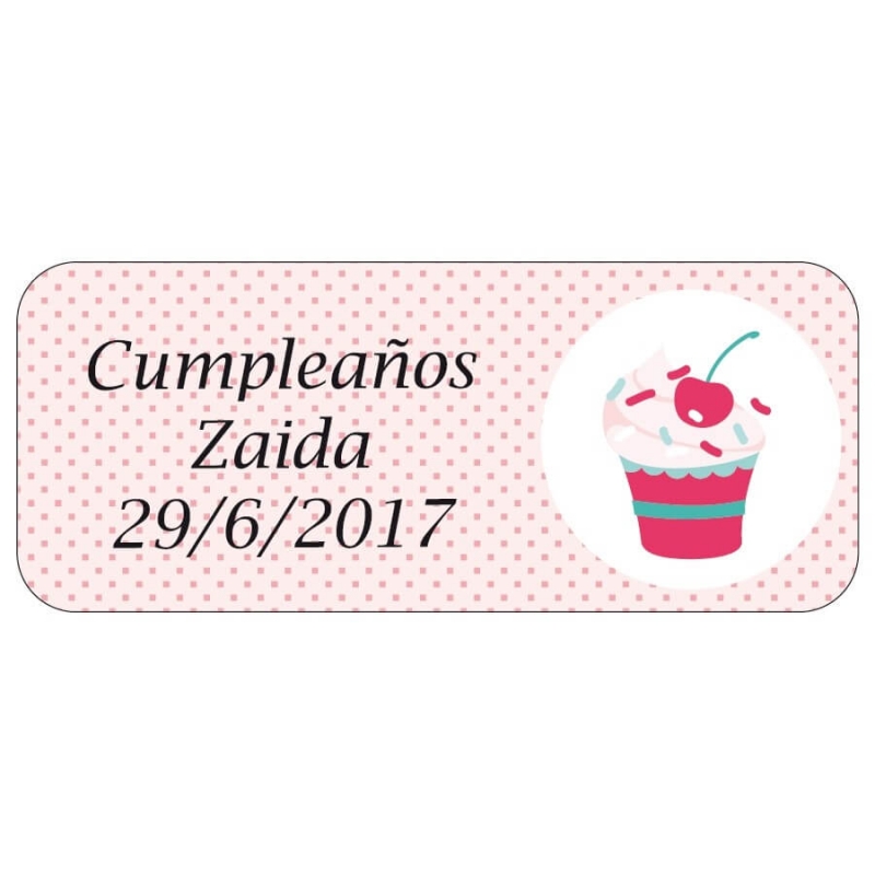 Etiqueta De Cumpleaños Etiqueta De Cumpleaños
