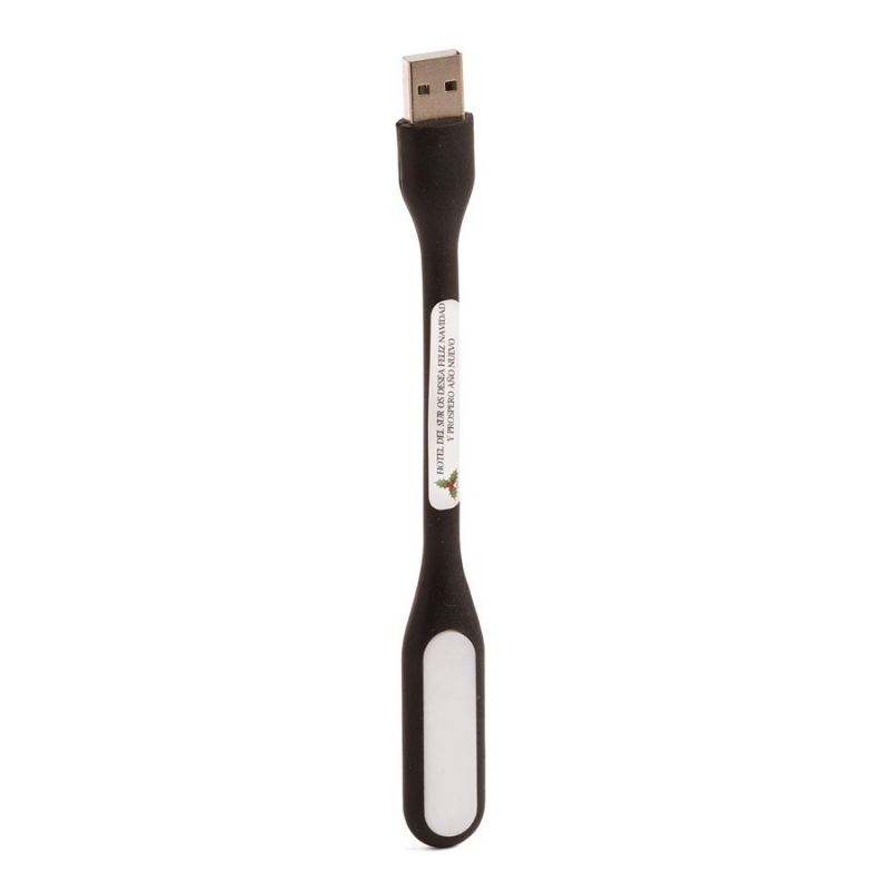 Linterna usb personalizada con adhesivo navidad ideal regalos promocionales