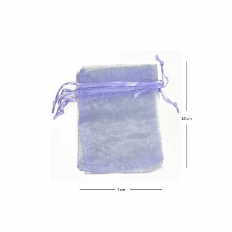 Llavero comunión niña en bolsa de organza personalizada