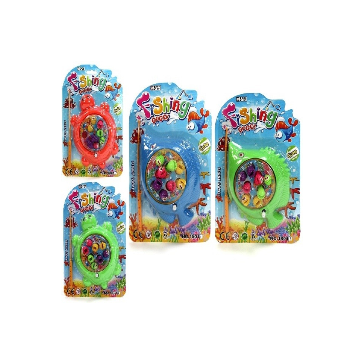 Juego de Pesca Infantil con Caña y Peces de Colores: Detalle Ideal para Eventos Infantiles