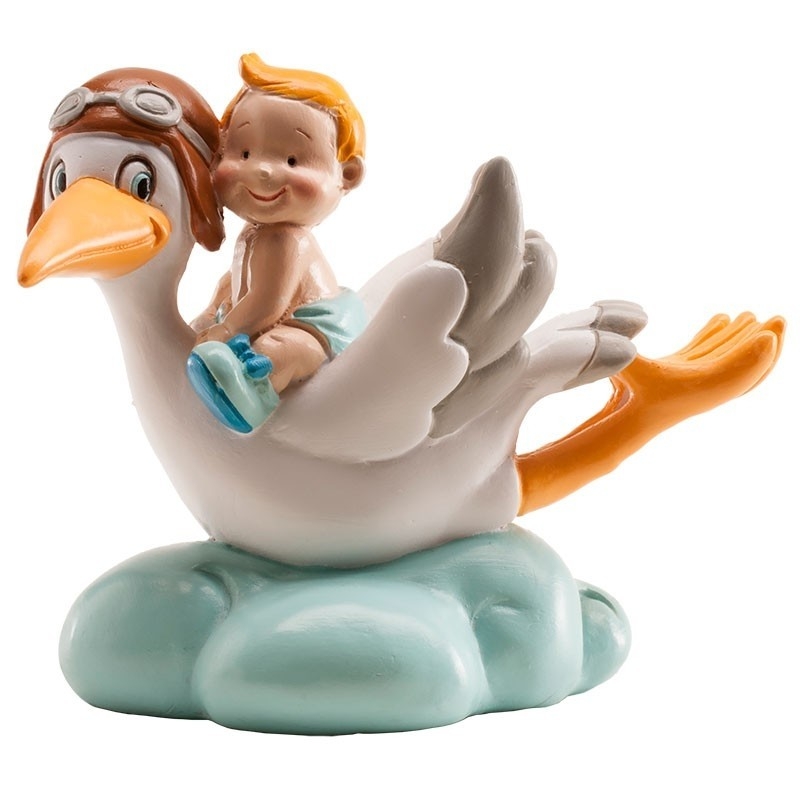 Figura de Cigüeña para Baby Shower Figura de Cigüeña para Baby Shower