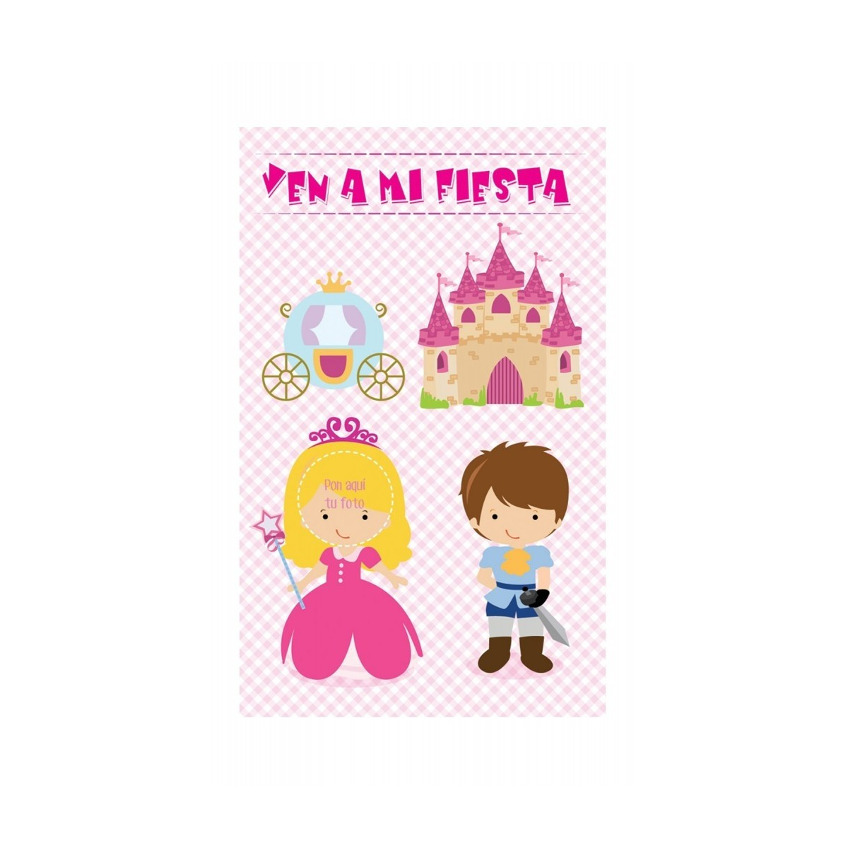 Invitaciones cumpleaños para poner foto