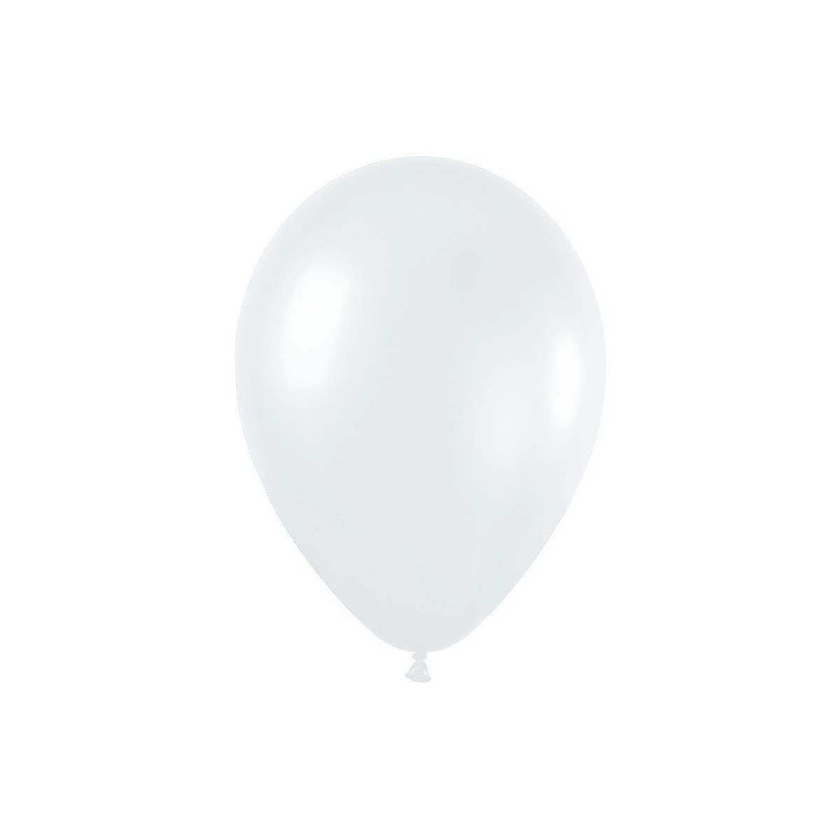 Pack 100 globos blancos