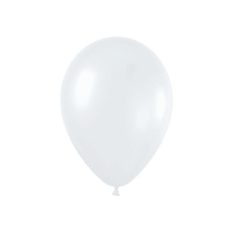 Pack 100 globos blancos