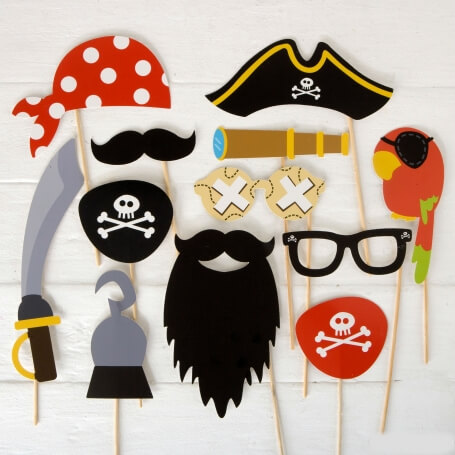 oblea comestible piratas