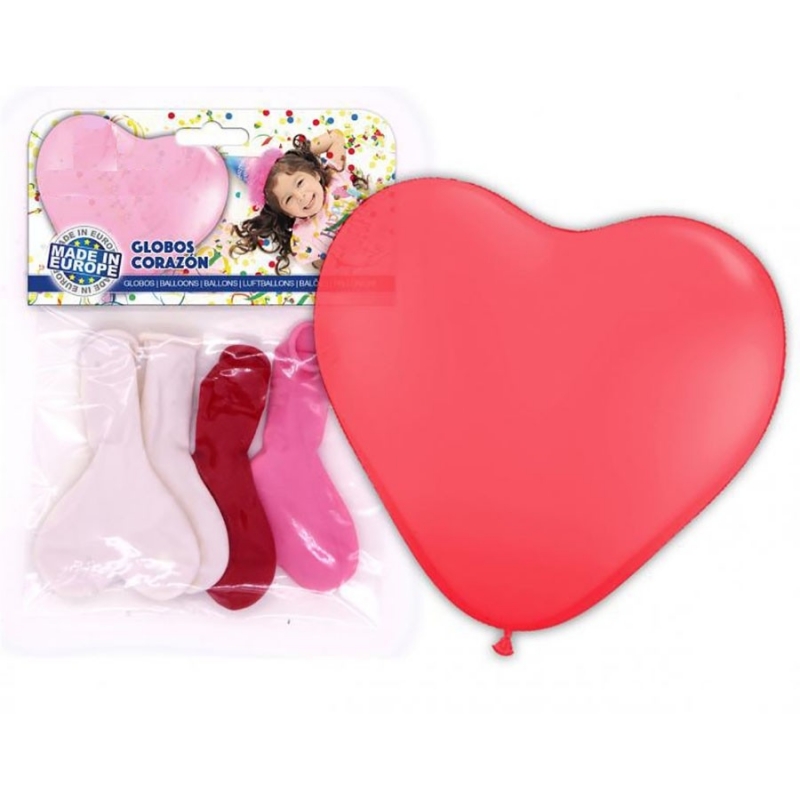 Pack Globos De Corazón Pack Globos De Corazón