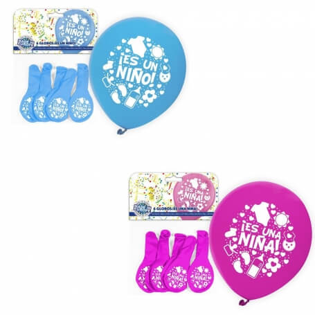 Pack globos bautizo